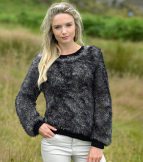 Faux Fur Chunky Pattern